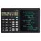 2in1 Calculator Writing Tablet Foldable 12Digit LCD Memo Pad With Stylus 4