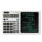2in1 Calculator Writing Tablet Foldable 12Digit LCD Memo Pad With Stylus 5