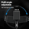 7in1 Retractable Car Charger 120W Fast Charging MultiPort USBC Adapter With LED Cable 1