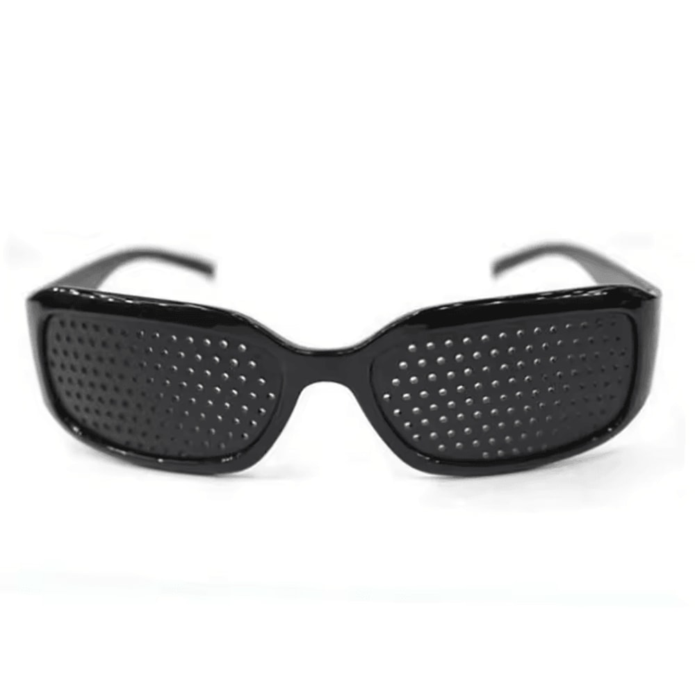 AntiMyopia Pinhole Glasses Vision Training Fatigue Relief Eyewear For Men Women 5