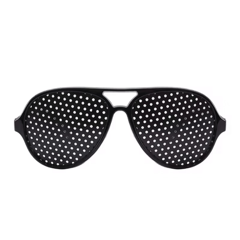 AntiMyopia Pinhole Glasses Vision Training Fatigue Relief Eyewear For Men Women 8