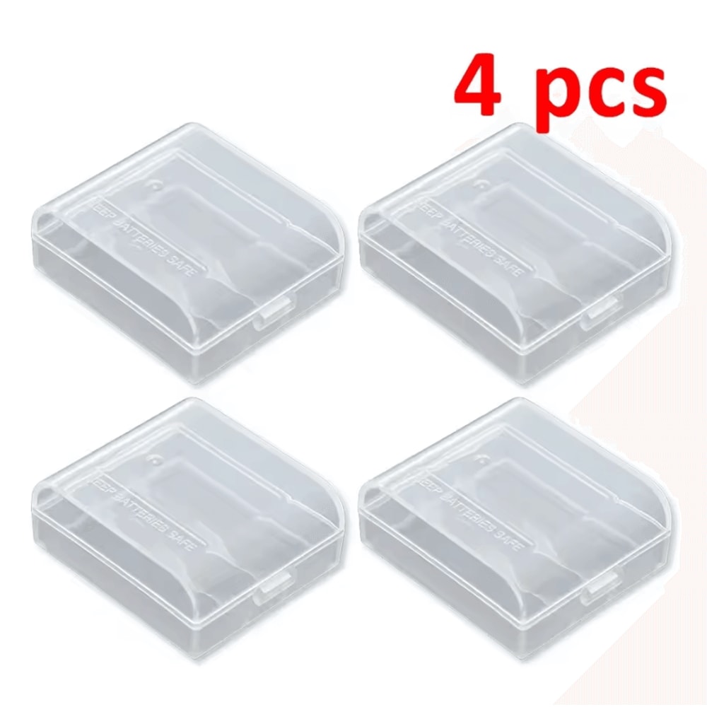 2Slot CR12316340 Battery Storage Case Transparent Hard Protective Box 5