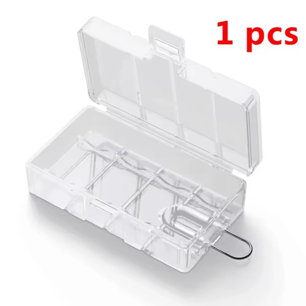 2Slot CR12316340 Battery Storage Case Transparent Hard Protective Box 7