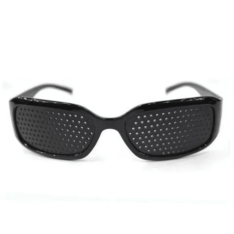 AntiMyopia Pinhole Glasses Vision Training Eye Strain Relief Eyewear 1
