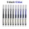 05MM Needle Tip Gel Pens Set Smooth Writing Kawaii Liquid Ink Ballpoint Pens 9