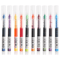 05MM Needle Tip Gel Pens Set Smooth Writing Kawaii Liquid Ink Ballpoint Pens 5