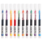 05MM Needle Tip Gel Pens Set Smooth Writing Kawaii Liquid Ink Ballpoint Pens 5