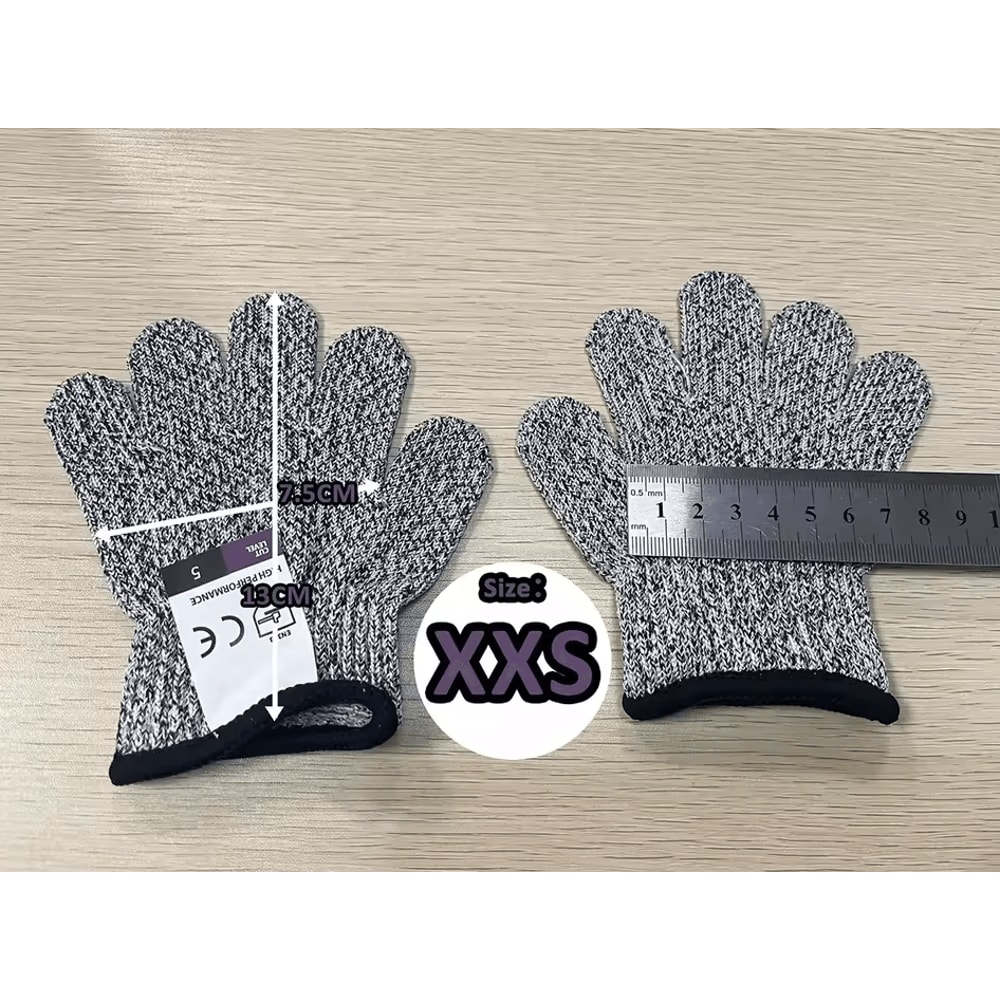 HPPE Level 5 CutResistant Work Gloves MultiPurpose Safety Protection For Kitchen Industrial Use 4