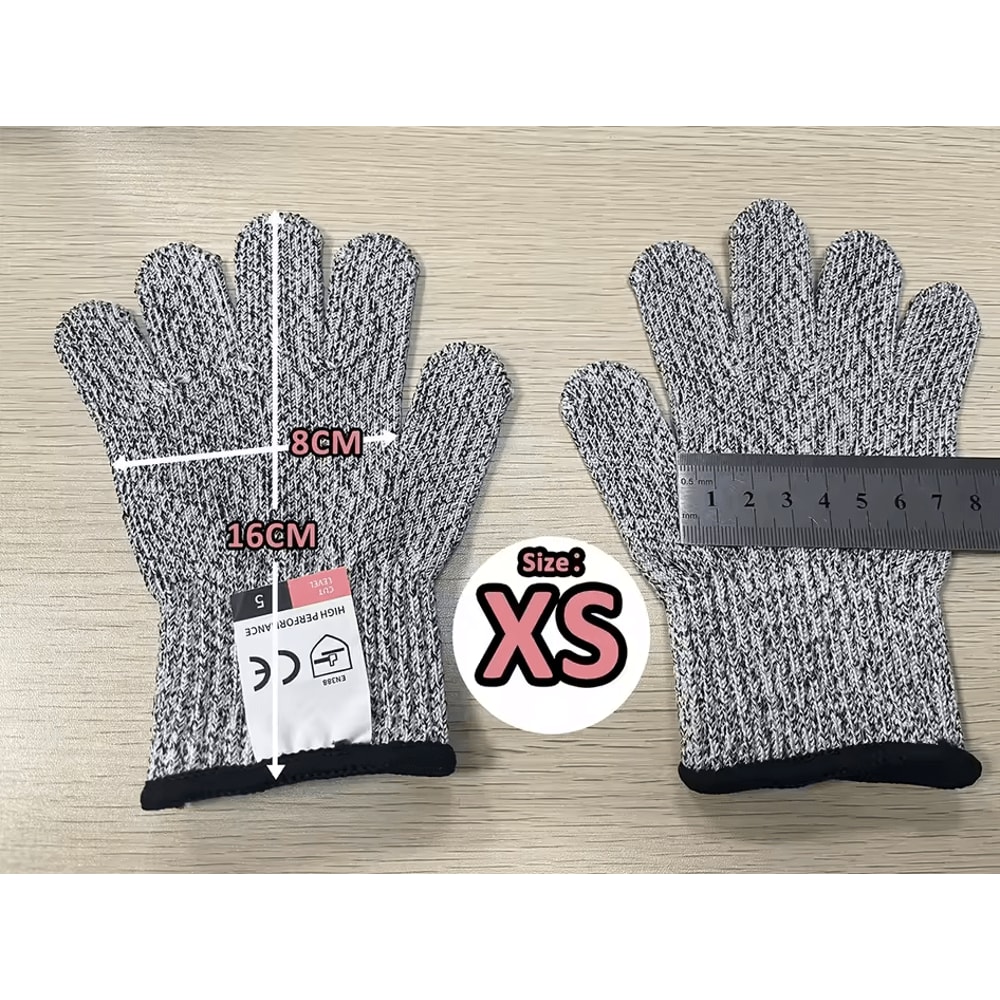 HPPE Level 5 CutResistant Work Gloves MultiPurpose Safety Protection For Kitchen Industrial Use 5