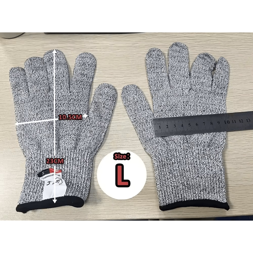 HPPE Level 5 CutResistant Work Gloves MultiPurpose Safety Protection For Kitchen Industrial Use 7