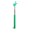 Telescopic Stainless Steel Teaching Pointer Finger Design Extendable Presentation Stick 1