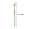 Telescopic Stainless Steel Teaching Pointer Finger Design Extendable Presentation Stick 7