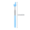 Telescopic Stainless Steel Teaching Pointer Finger Design Extendable Presentation Stick 8