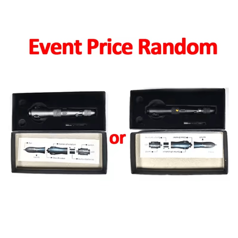 Multifunction Tactical Aluminum Pen EDC SelfDefense Tool With LED Glass Breaker 5