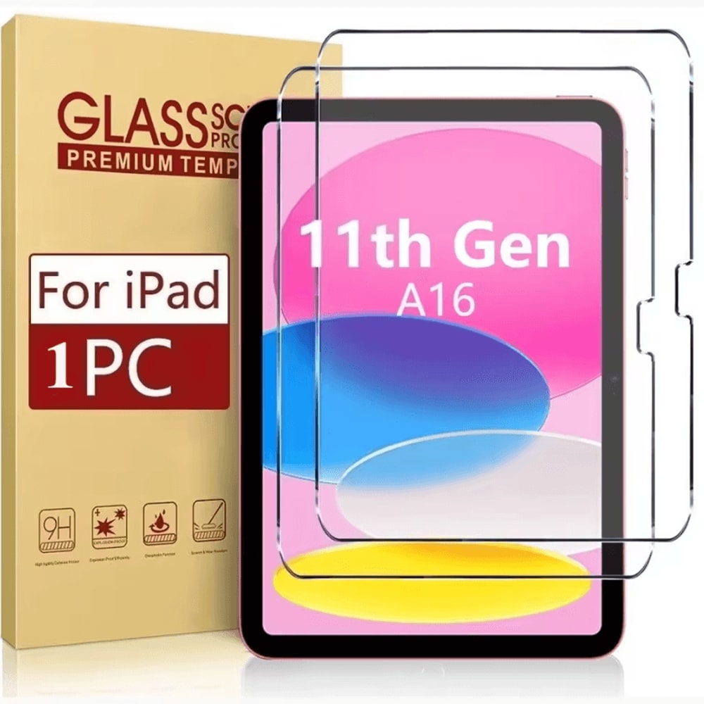 UltraShield IPad 11th Gen Tempered Glass Screen Protector 2025 A16 9H ScratchResistant HD Film 0