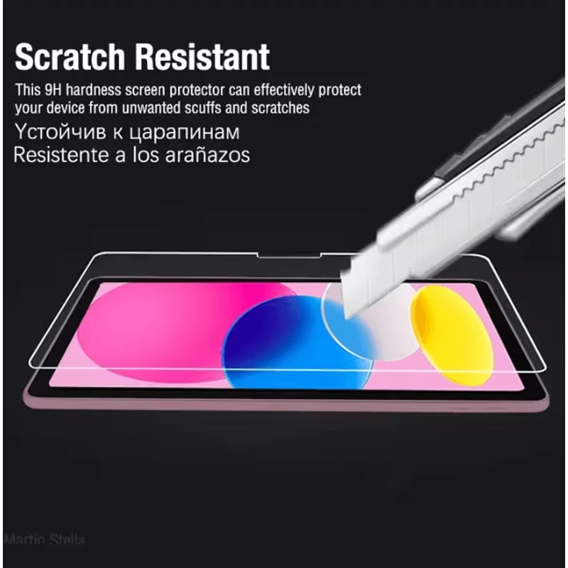 UltraShield IPad 11th Gen Tempered Glass Screen Protector 2025 A16 9H ScratchResistant HD Film 1