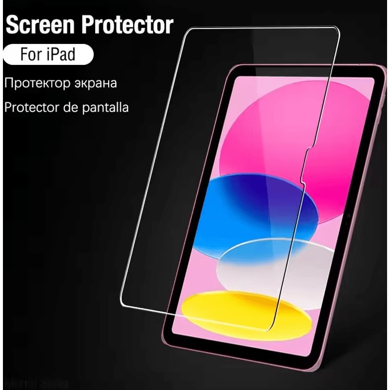 UltraShield IPad 11th Gen Tempered Glass Screen Protector 2025 A16 9H ScratchResistant HD Film 3