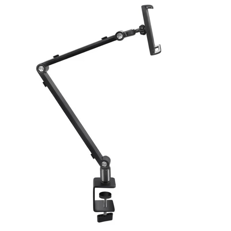 FlexiView Pro Aluminum Tablet Monitor Arm Stand 360 Rotating Long Arm Desk Mount Up To 16 4