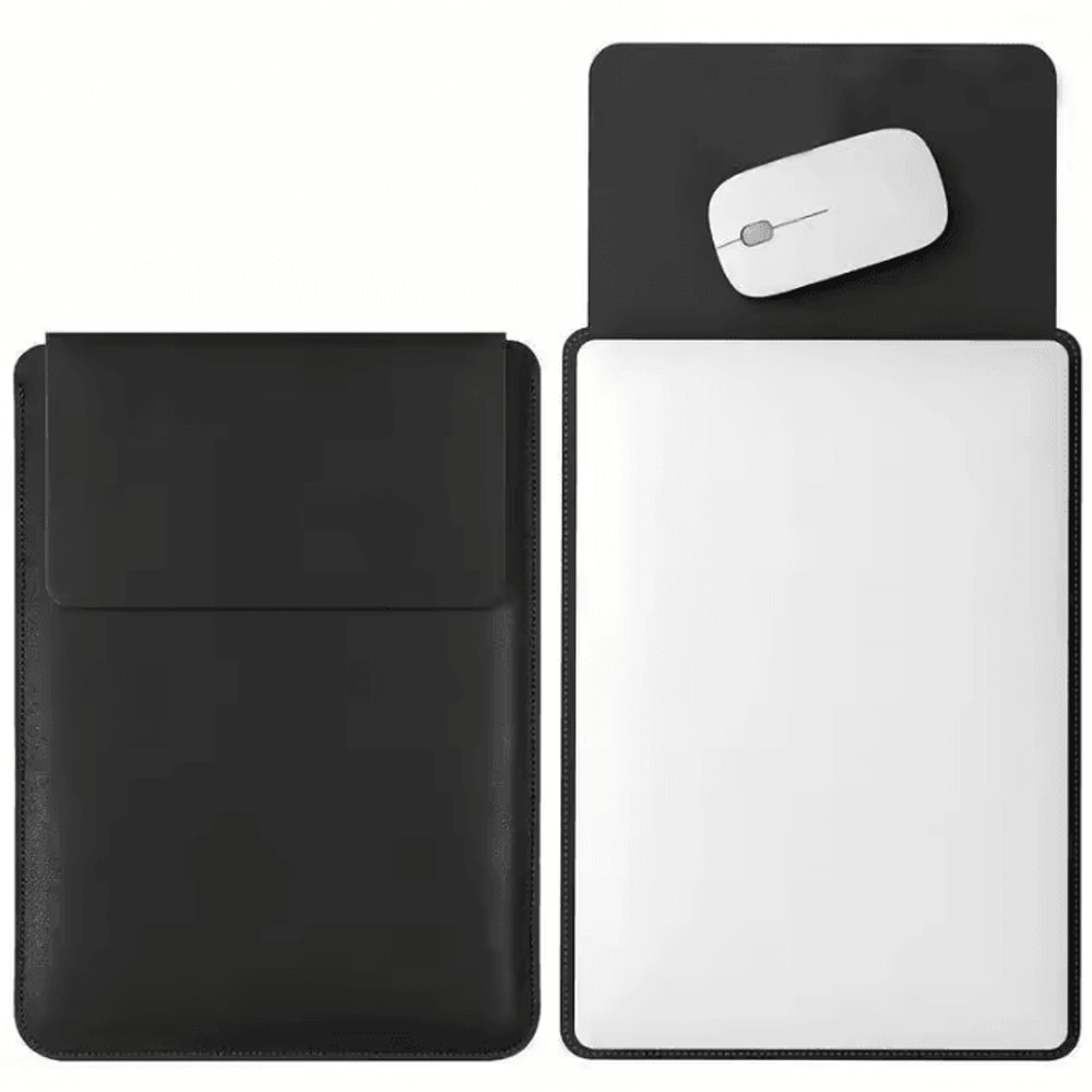 LuxeShield PU Leather Laptop Sleeve Slim Protective Case For 1416 MacBook Laptops 4