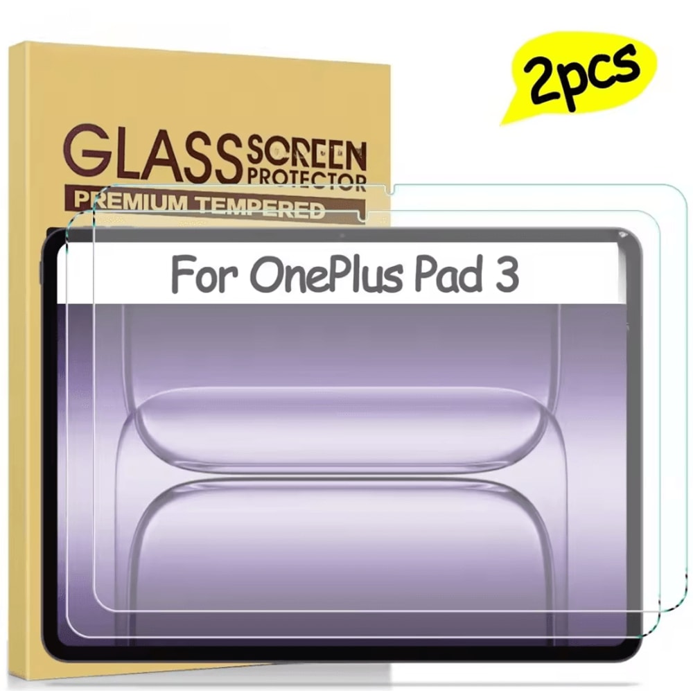 ClearGuard Pro OnePlus Pad 3 Tempered Glass Screen Protector 132 HD AntiScratch 2Pack 0