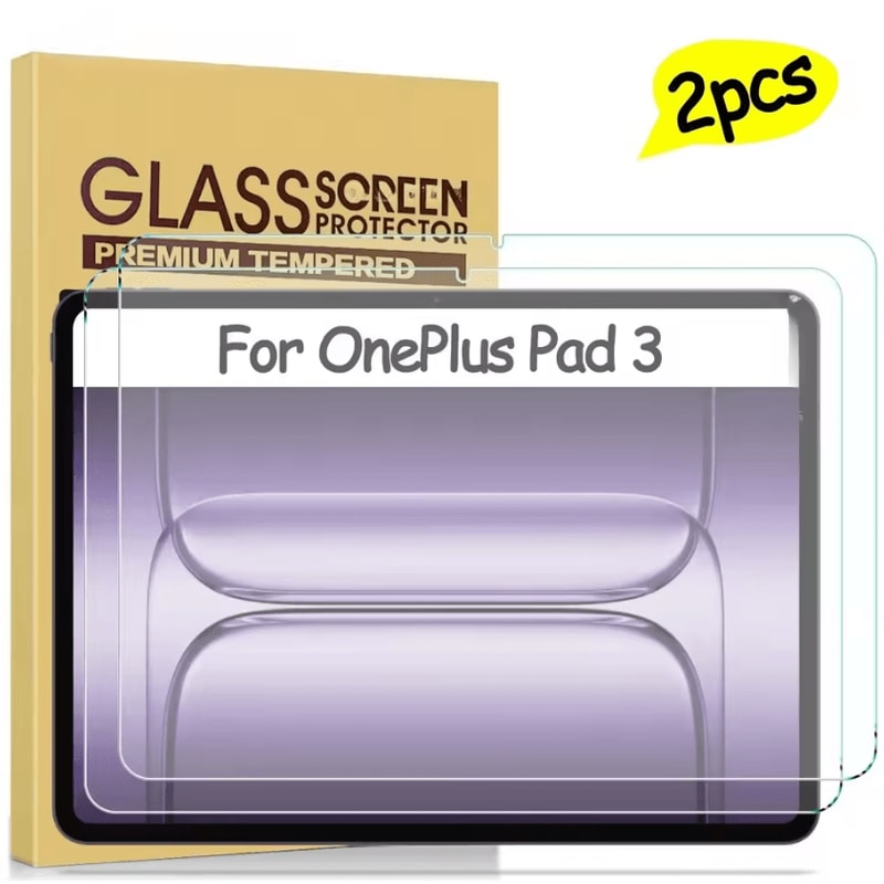 ClearGuard Pro OnePlus Pad 3 Tempered Glass Screen Protector 132 HD AntiScratch 2Pack 0