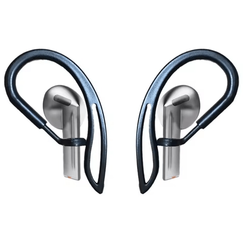 SecureFit AntiLoss Ear Hook For Samsung Galaxy Buds 3 Buds 3 Pro Soft Silicone Clip With Keychain 0