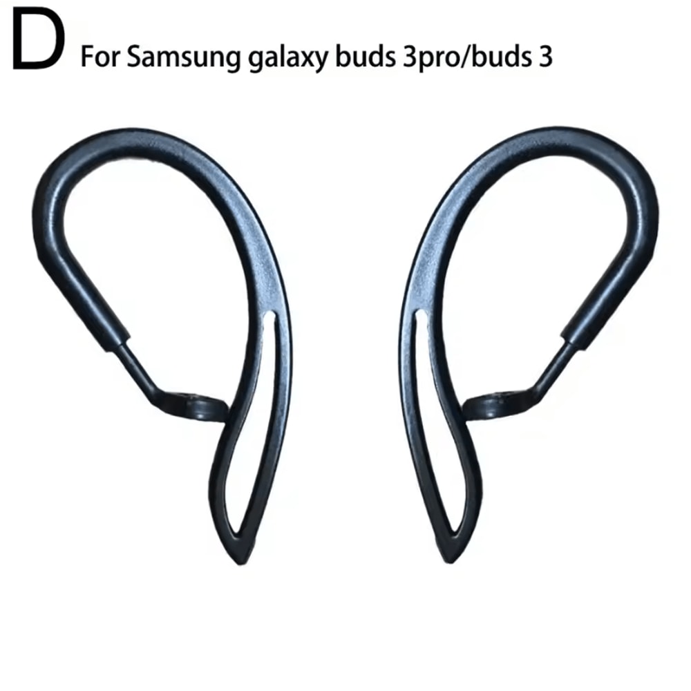 SecureFit AntiLoss Ear Hook For Samsung Galaxy Buds 3 Buds 3 Pro Soft Silicone Clip With Keychain 6