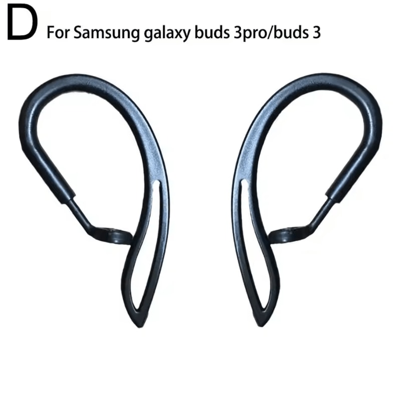 SecureFit AntiLoss Ear Hook For Samsung Galaxy Buds 3 Buds 3 Pro Soft Silicone Clip With Keychain 6