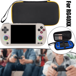 gameshield rg40xxh carrying case – portable protective storage bag with cable organizer