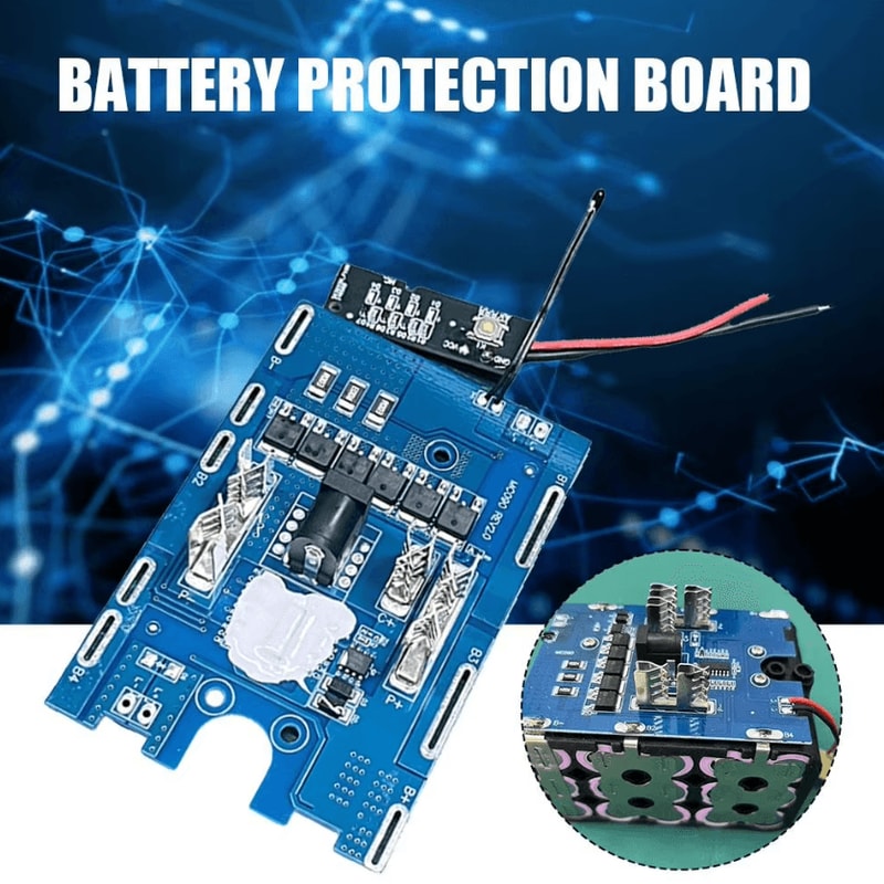 PowerGuard 5S 21V 25A Lithium Battery Protection Board MakitaCompatible BMS Module 1
