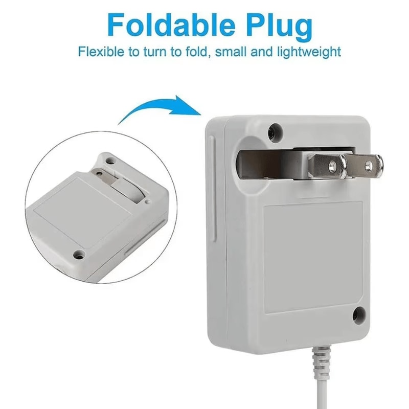 PowerPlay Universal Nintendo 3DS Charger AC Adapter For 3DS 2DS DSi USEU Plug 0