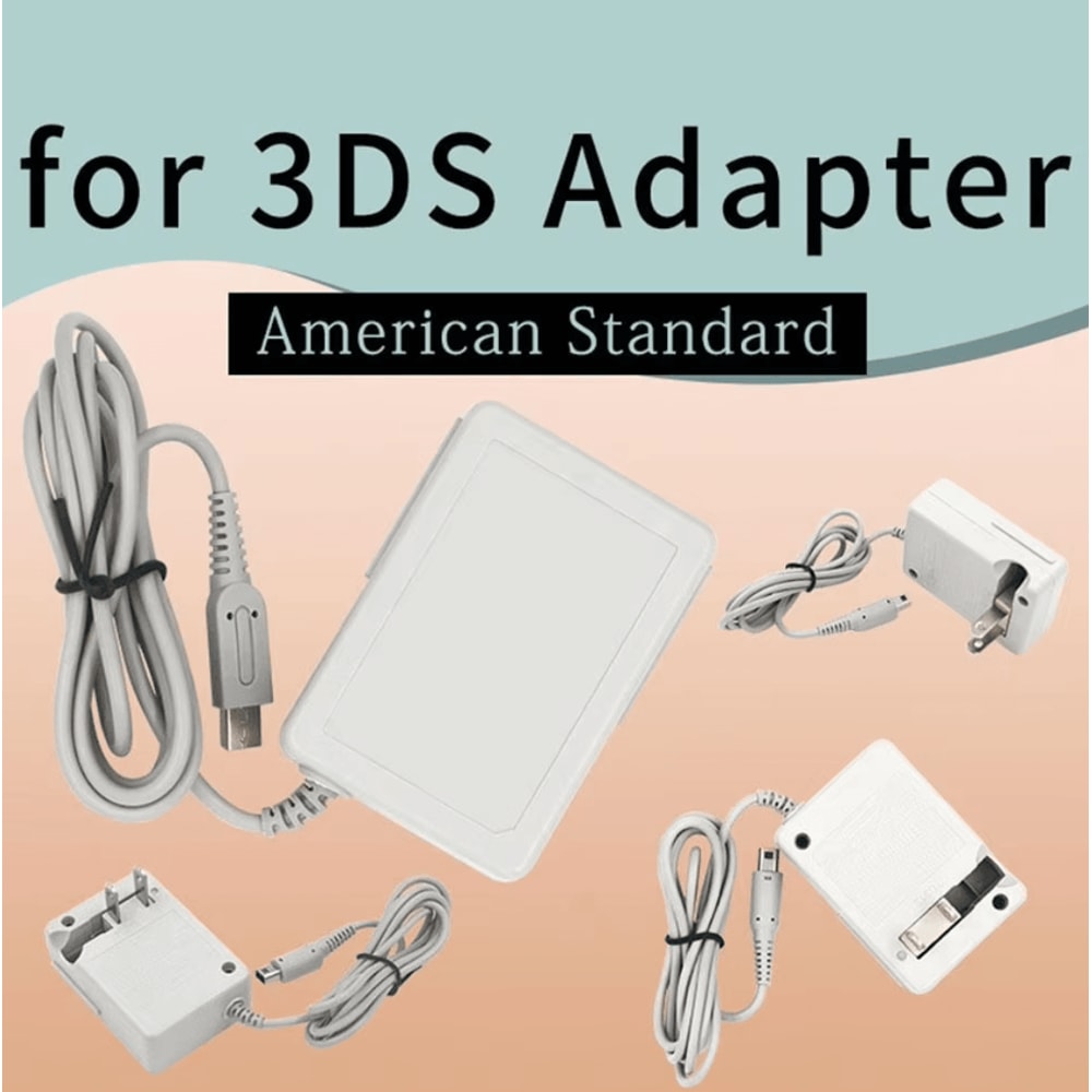 PowerPlay Universal Nintendo 3DS Charger AC Adapter For 3DS 2DS DSi USEU Plug 1