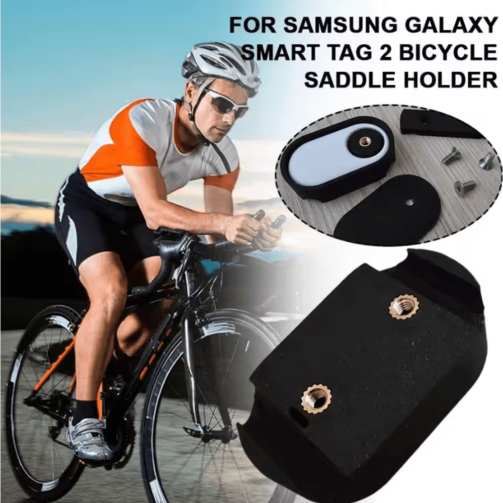 SecureRide Samsung SmartTag 2 Bike Saddle Mount Holder 1