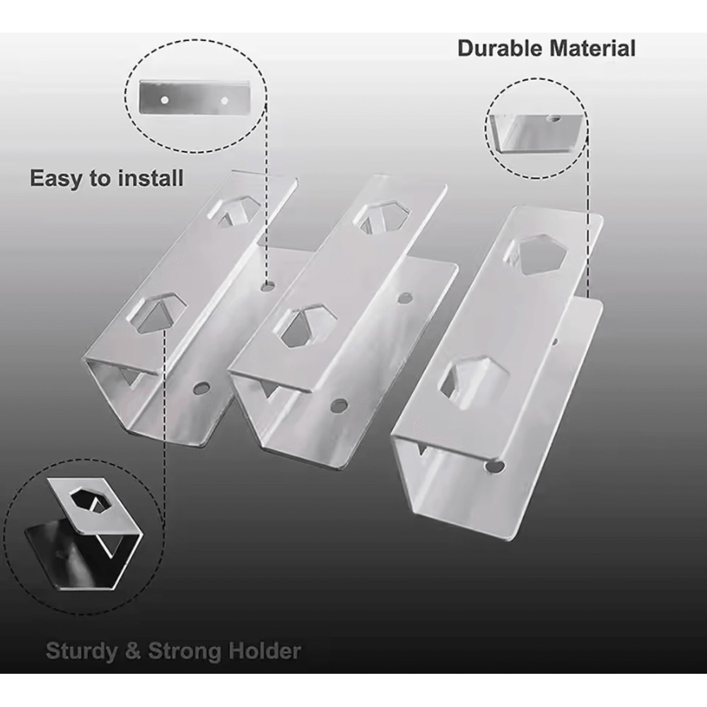 SpaceSaver Under Desk Laptop Holder Mount Portable Hidden Desk Organizer 3