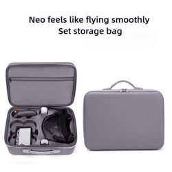 aeroguard dji neo hard carrying case – shockproof travel storage for fly more combo