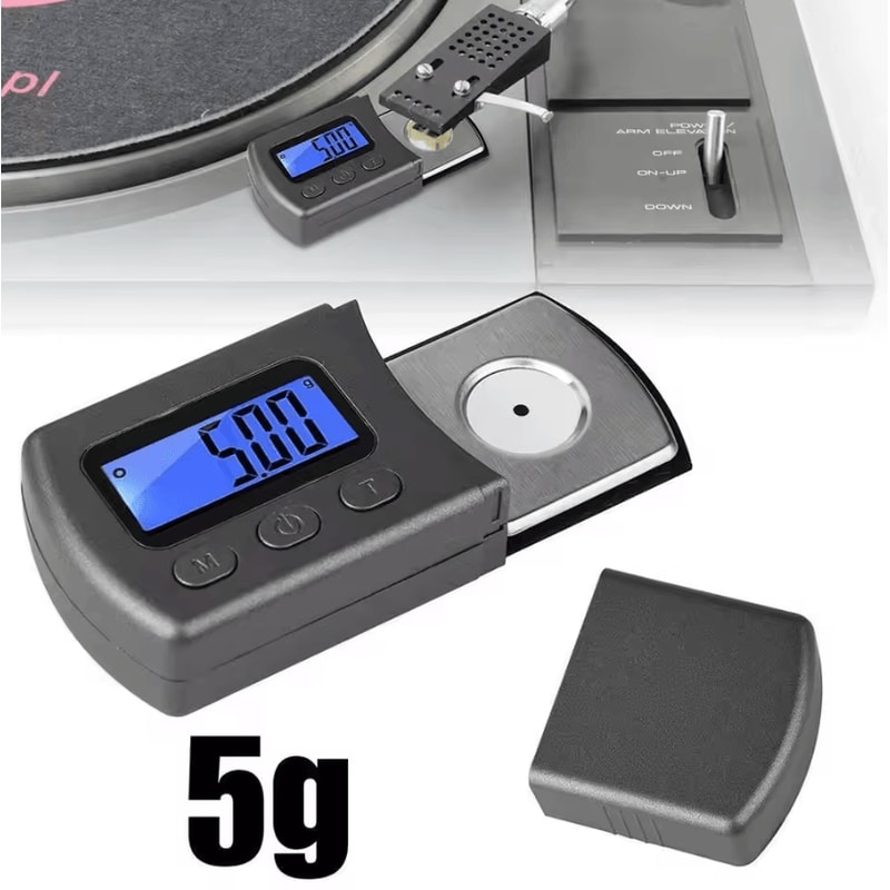 Precision Stylus Tracking Force Gauge Digital Turntable Needle Scale For Vinyl Accuracy 0