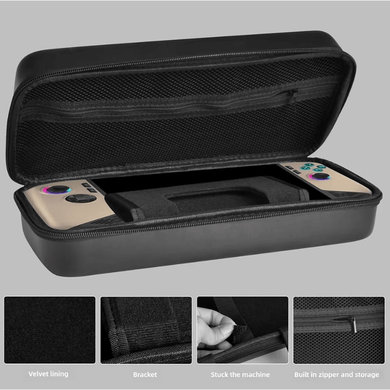 Shockproof EVA Travel Case For MSI Claw 8 Hard Shell Gaming Console Carry Bag 1