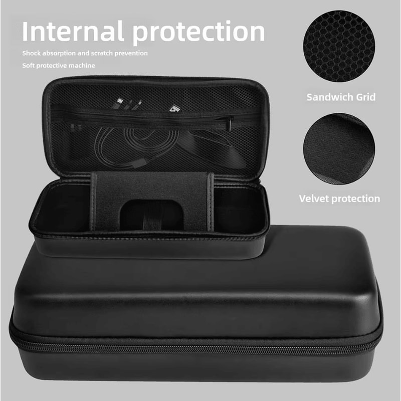 Shockproof EVA Travel Case For MSI Claw 8 Hard Shell Gaming Console Carry Bag 2