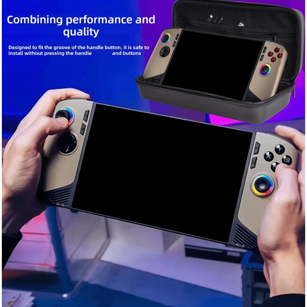 Shockproof EVA Travel Case For MSI Claw 8 Hard Shell Gaming Console Carry Bag 4