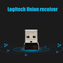universal unifying usb receiver dongle – connect up to 6 wireless devices