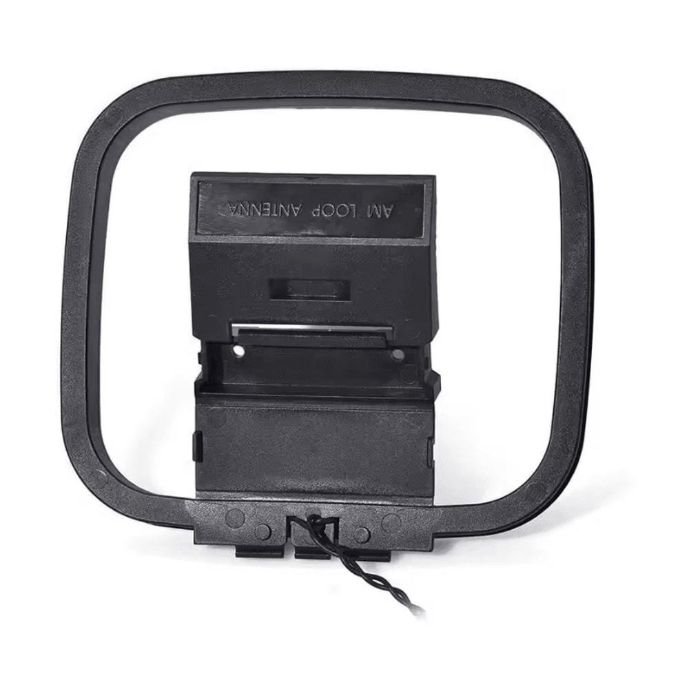 Mini Universal FMAM Loop Antenna 360 Signal Booster For HiFi Stereo Receivers 2