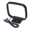 Mini Universal FMAM Loop Antenna 360 Signal Booster For HiFi Stereo Receivers 4