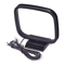 Mini Universal FMAM Loop Antenna 360 Signal Booster For HiFi Stereo Receivers 4