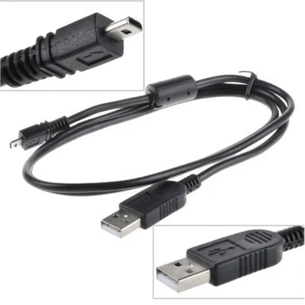 HighSpeed USB 20 Camera Cable For Sony Cybershot Charging Data Transfer Cord 3