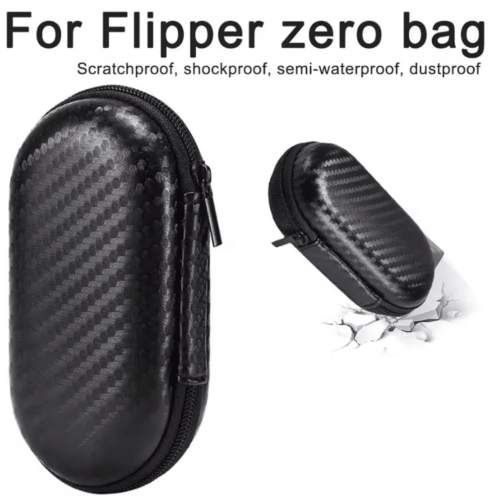 Portable Hard Shell Carrying Case For Flipper Zero Compact EVA Travel Storage Organizer 3