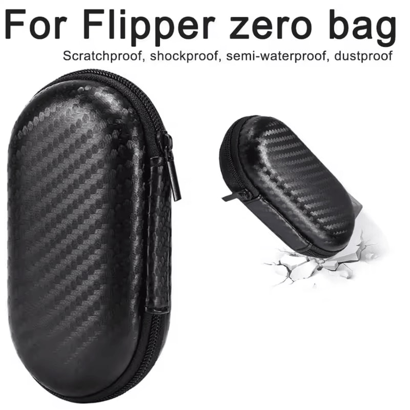 Portable Hard Shell Carrying Case For Flipper Zero Compact EVA Travel Storage Organizer 3