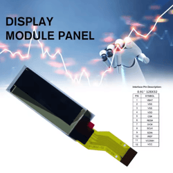 surenoo 0.91 oled display module – 128 32 ssd1306 spi screen for ledger nano s repair