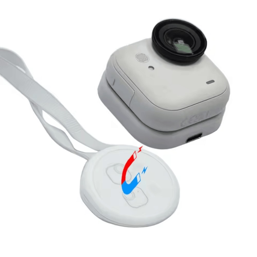 Magnetic Charging Dock For Insta360 GO Ultra Fast Wireless Charging Stand Camera Holder 2