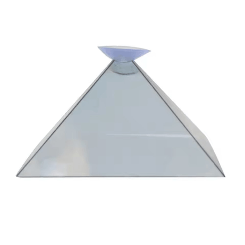 3D Hologram Pyramid Display Stand Mobile Phone Holographic Projector For 360 Visuals 2