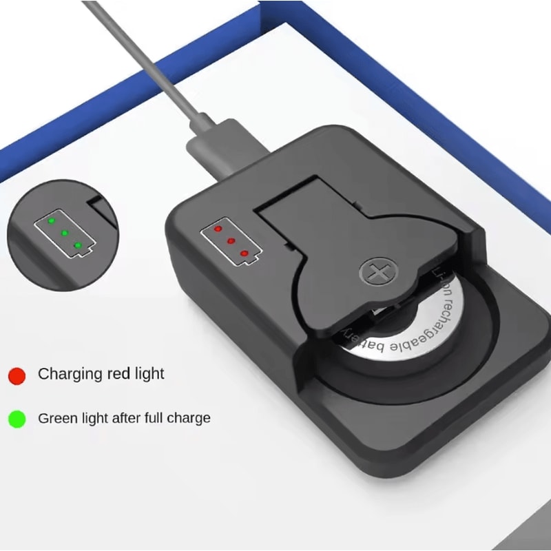 USBC Rechargeable Lithium Coin Batteries Smart Button Cell Power For LIR203220252016 3